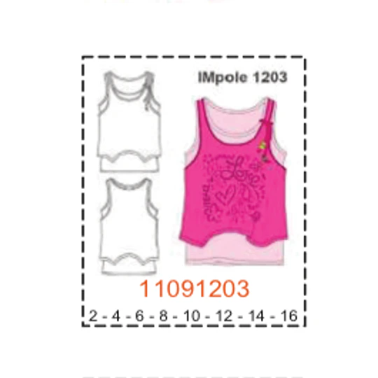 MOLDE POLERAS NIÑA - 1