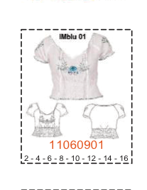 MOLDE BLUSAS NIÑA