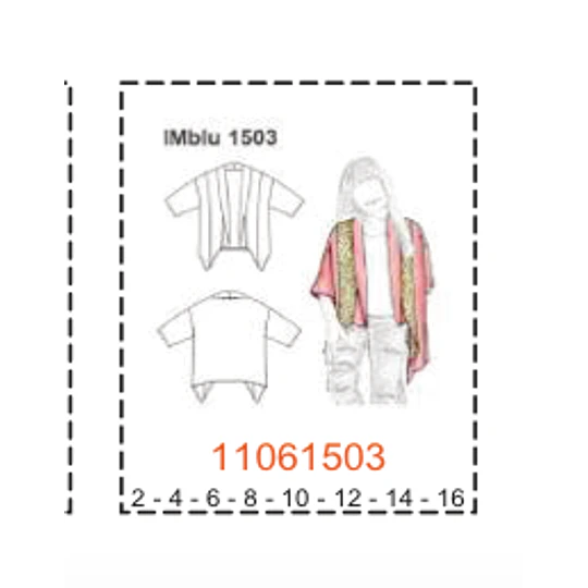 MOLDE BLUSAS NIÑA