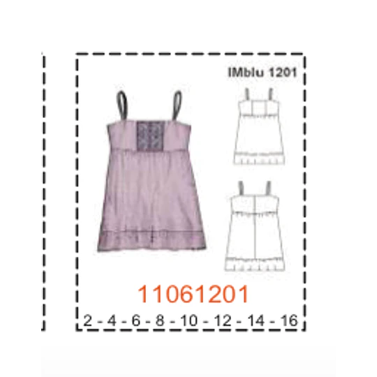 MOLDE BLUSAS NIÑA 