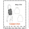 MOLDE TOPS NIÑA