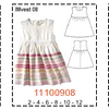 MOLDE VESTIDOS NIÑA - 1