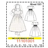 MOLDE VESTIDOS NIÑA - 1