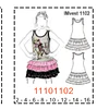MOLDE VESTIDOS NIÑA - 1
