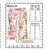 MOLDE PANTALONES NIÑA - 1