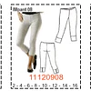 MOLDE PANTALONES NIÑA - 1