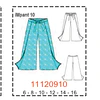 MOLDE PANTALONES NIÑA - 1