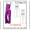 MOLDE PANTALONES NIÑA - 1