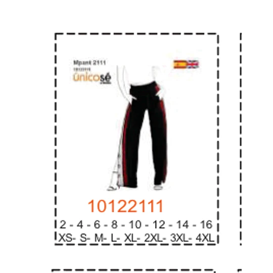 MOLDE PANTALONES NIÑA - 2