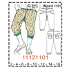 MOLDE PANTALONES NIÑA - 1