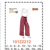 MOLDE PANTALONES NIÑA - 2