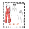 MOLDE PANTALONES NIÑA - 1