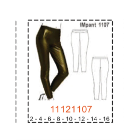 MOLDE PANTALONES NIÑA - 1