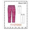 MOLDE PANTALONES NIÑA - 1