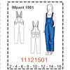 MOLDE PANTALONES NIÑA - 1