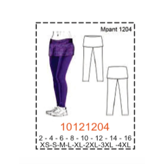 MOLDE PANTALONES NIÑA - 1