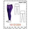 MOLDE PANTALONES NIÑA - 1