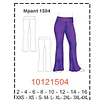 MOLDE PANTALONES NIÑA - 1