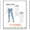 MOLDE PANTALONES NIÑA - 1