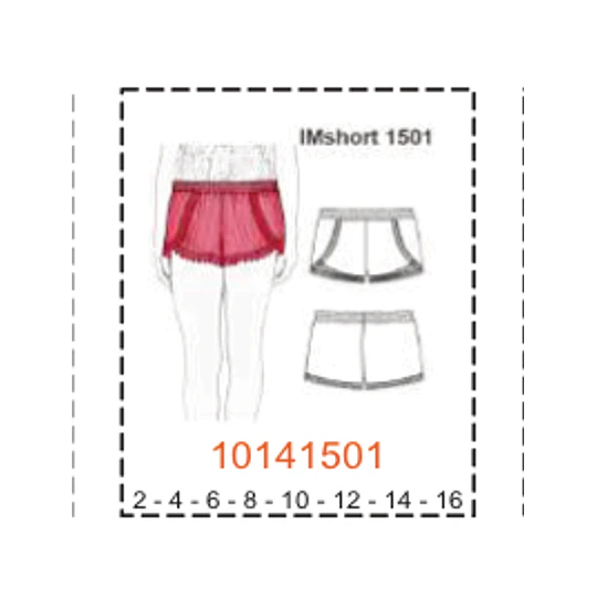 MOLDE SHORTS NIÑA 