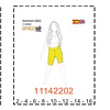 MOLDE SHORTS NIÑA 