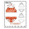 MOLDE TRAJES DE BAÑO NIÑA