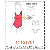 MOLDE TRAJES DE BAÑO NIÑA