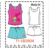 MOLDE PIJAMAS NIÑA 