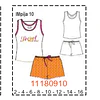 MOLDE PIJAMAS NIÑA 