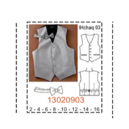 MOLDE CHAQUETAS NIÑO 1