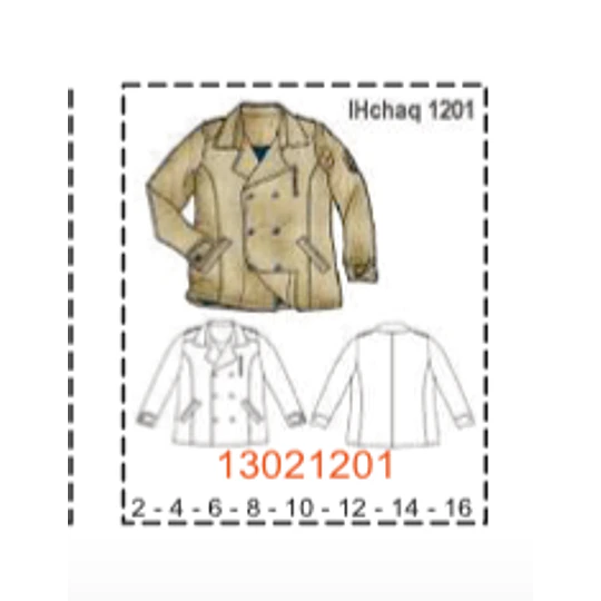 MOLDE CHAQUETAS NIÑO 1