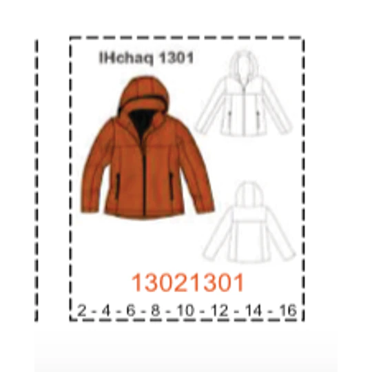 MOLDE CHAQUETAS NIÑO 1