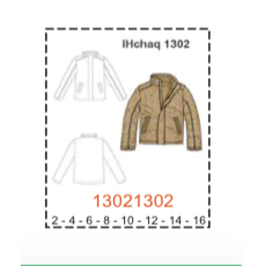 MOLDE CHAQUETAS NIÑO 1