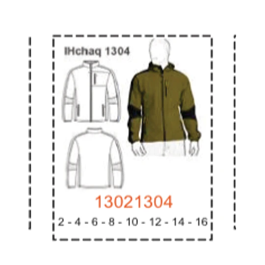 MOLDE CHAQUETAS NIÑO 1