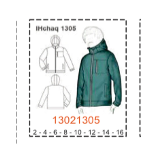 MOLDE CHAQUETAS NIÑO 1