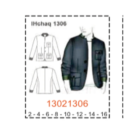 MOLDE CHAQUETAS NIÑO 1