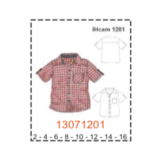 MOLDE CAMISAS NIÑO