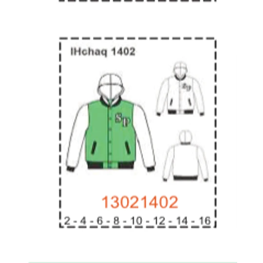 MOLDE CHAQUETAS NIÑO 1