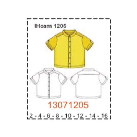MOLDE CAMISAS NIÑO