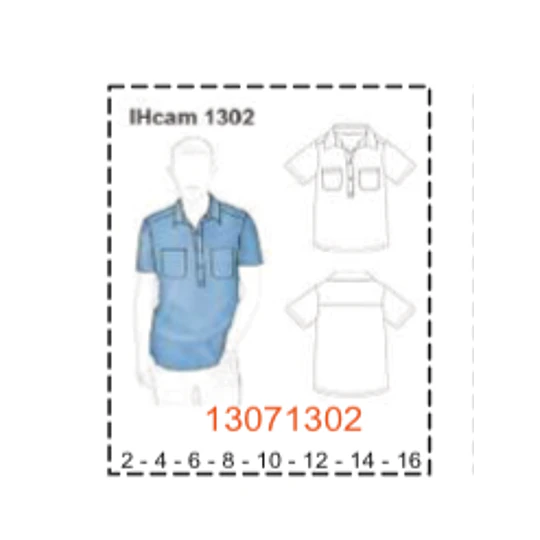 MOLDE CAMISAS NIÑO
