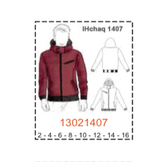 MOLDE CHAQUETAS NIÑO 1
