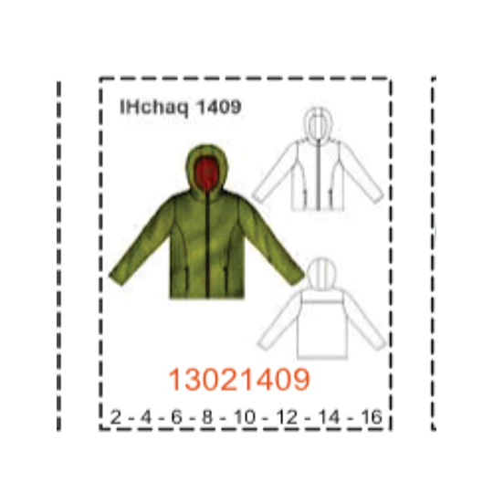 MOLDE CHAQUETAS NIÑO 1