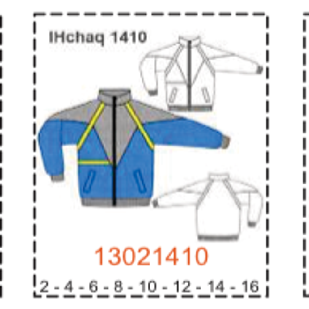 MOLDE CHAQUETAS NIÑO 1