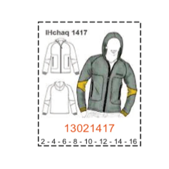 MOLDE CHAQUETAS NIÑO 1