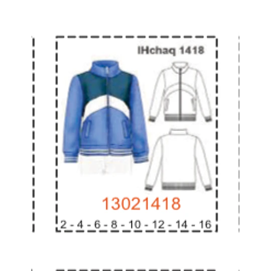MOLDE CHAQUETAS NIÑO 1