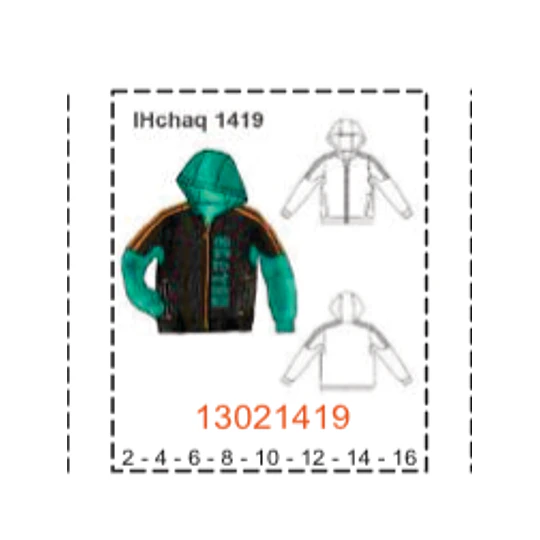 MOLDE CHAQUETAS NIÑO 1