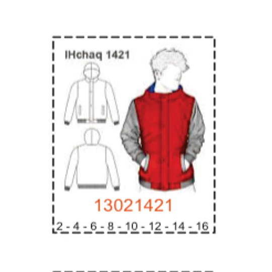 MOLDE CHAQUETAS NIÑO 1