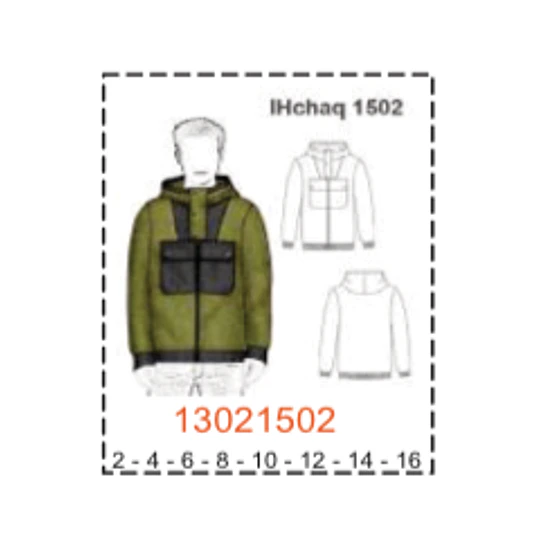 MOLDE CHAQUETAS NIÑO 1
