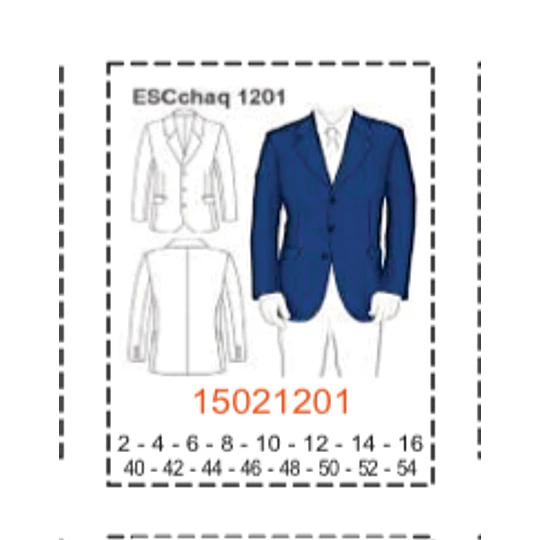 MOLDE CHAQUETAS NIÑO 1