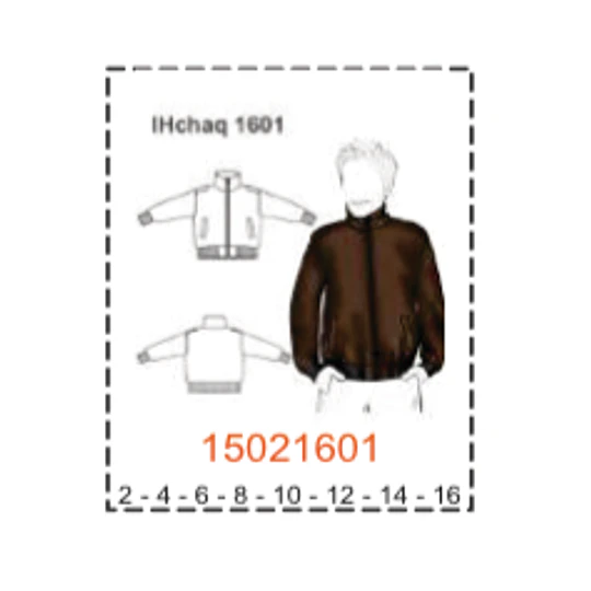 MOLDE CHAQUETAS NIÑO 1